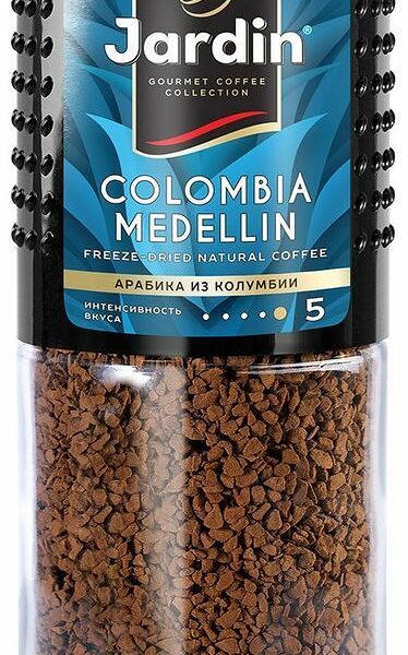 Кофе Jardin Colombia Medellin растворимый сублимированный 95г