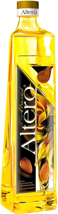 

Масло Подсолнечное Altero Almond с добавлением миндального масла, 810 мл