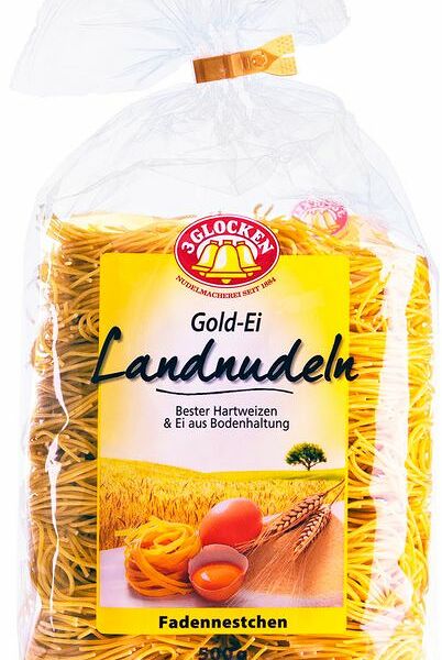 Макаронные изделия 3 Glocken Fadennestchen гнезда