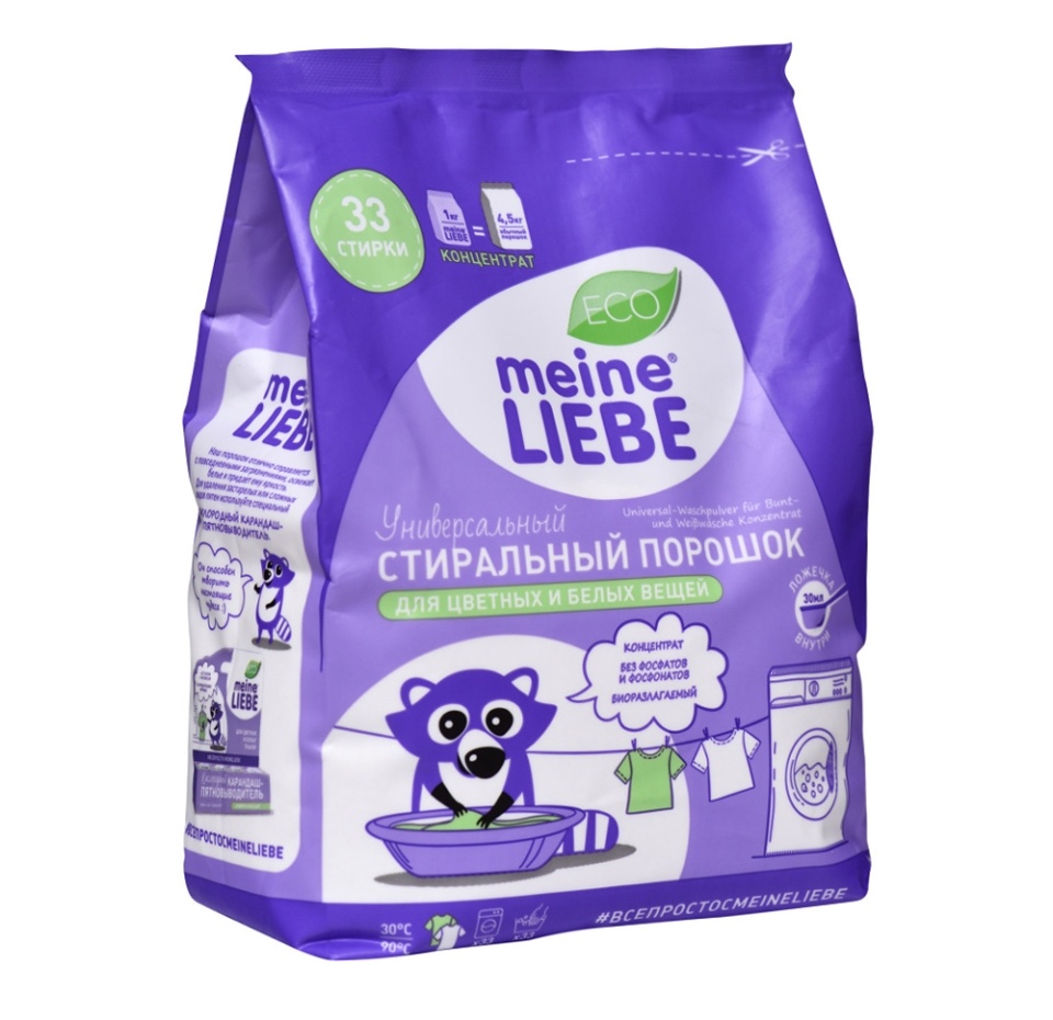 

Стиральный порошок Meine Liebe Eco универсальный 1 кг