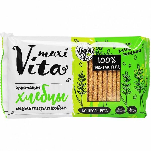 Хлебцы Maxi Vita мультизлаковые хрустящие, 150г