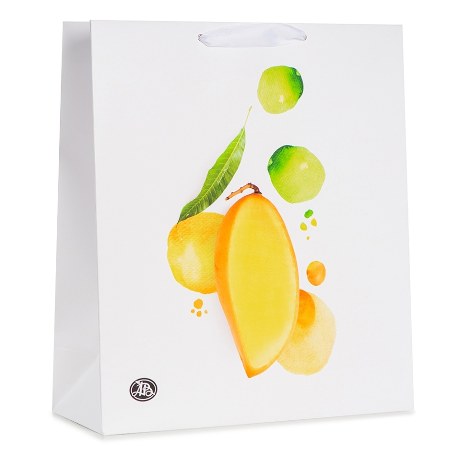 

Пакет подарочный Азбука Вкуса Сочный манго 15х17х10см бумажный 1шт Россия