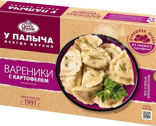 Вареники У Палыча с картофелем 450г