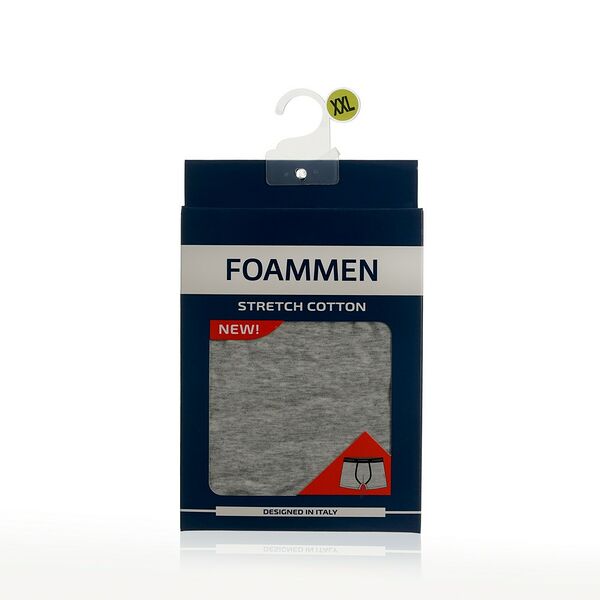 Мужские трусы Foammen Fo210003-2, серый, XXL