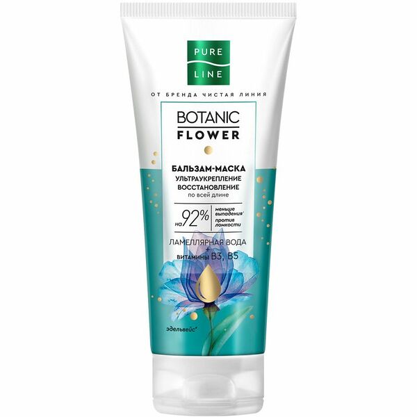 Бальзам-маска для волос Чистая Линия Ультраукрепление 