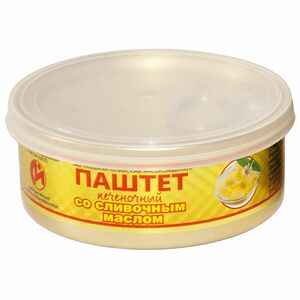 Паштет печеночный со сливочным маслом ТМ Йола 100г