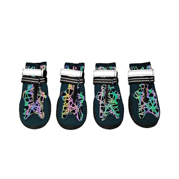 Ботинки для собак FOXIE Thunder XXXL 9х6,5см синие