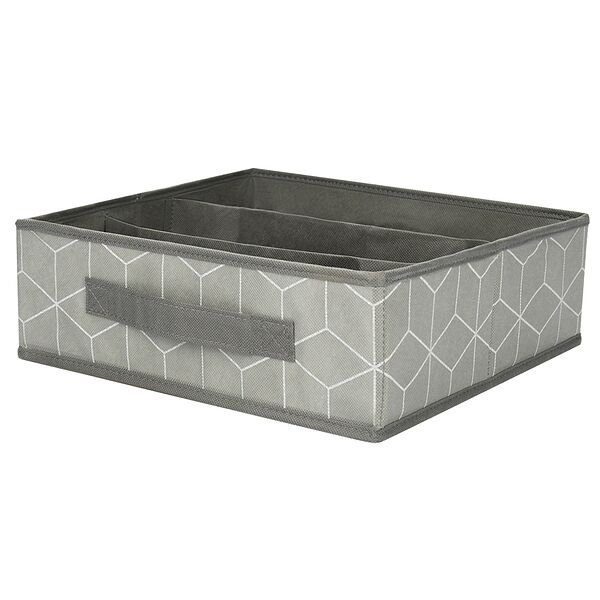 Органайзер для хранения Домовой Ромбы, 3 секции, 30х30х10 см