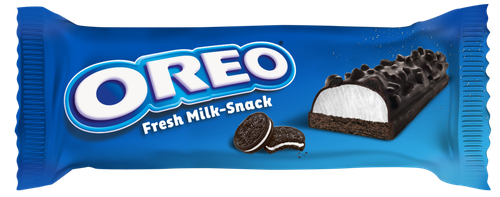 

Пирожное бисквитное глазированное Oreo Fresh Milk-Snack с молочной начинкой и кусочками печенья 30 г