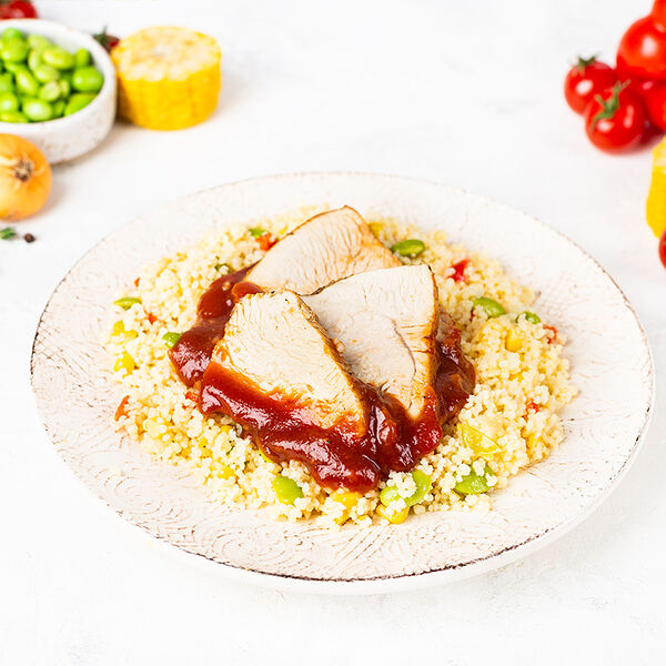 Индейка в ароматных травах с кускусом 300 г