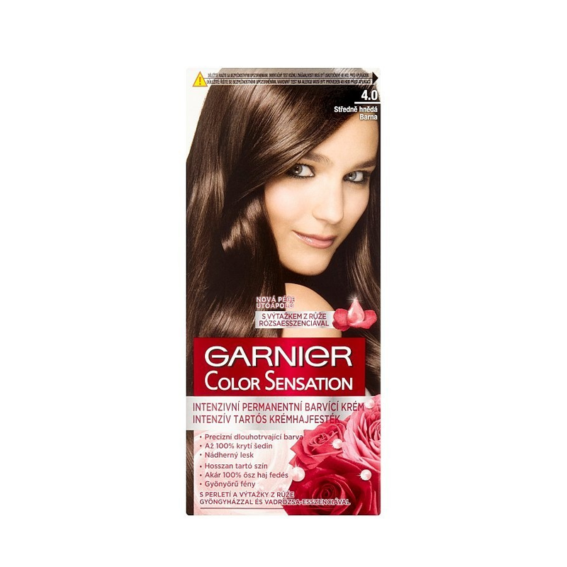 

Краска для волос Garnier Color Sensation, тон 4.0 Королевский оникс 110 мл