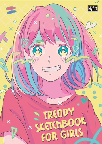 

Скетчбук для девочек ПРОФ-ПРЕСС MyArt в ассортименте