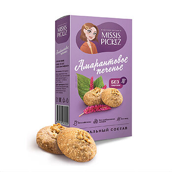 Печенье безглютеновое Missis Pickez Амарантовое