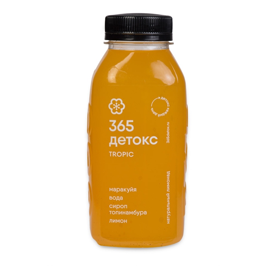 

Напиток безалкогольный «TROPIC. Лимонад с маракуйей», 365 detox
