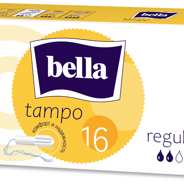 Тампоны без аппликатора Bella regular 16 шт
