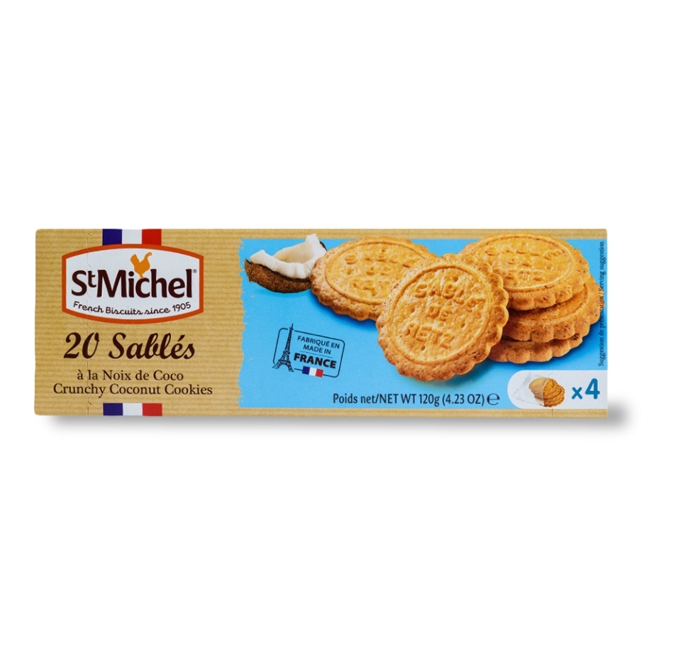 

Печенье St Michel Кокосовое St Michel Biscuit 120 г