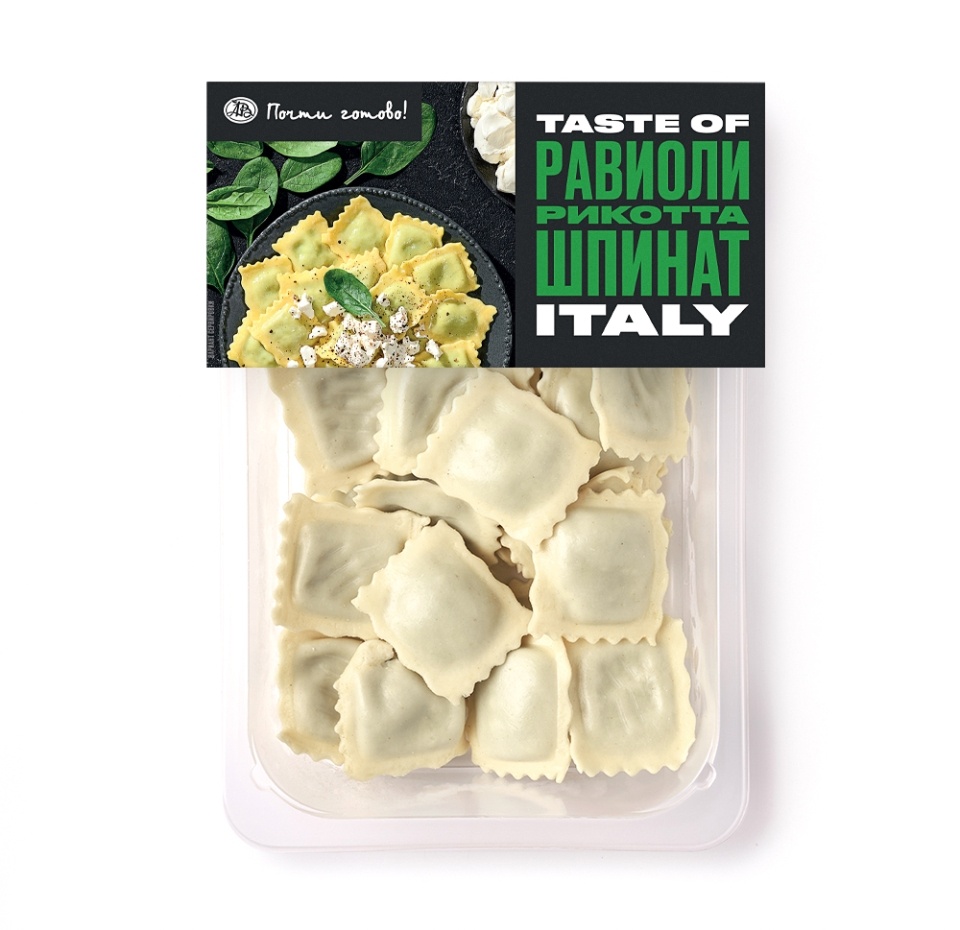 

Равиоли с рикоттой и шпинатом, Taste of, «Почти готово», 250 г