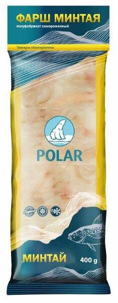 Фарш минтая Polar порционный замороженный