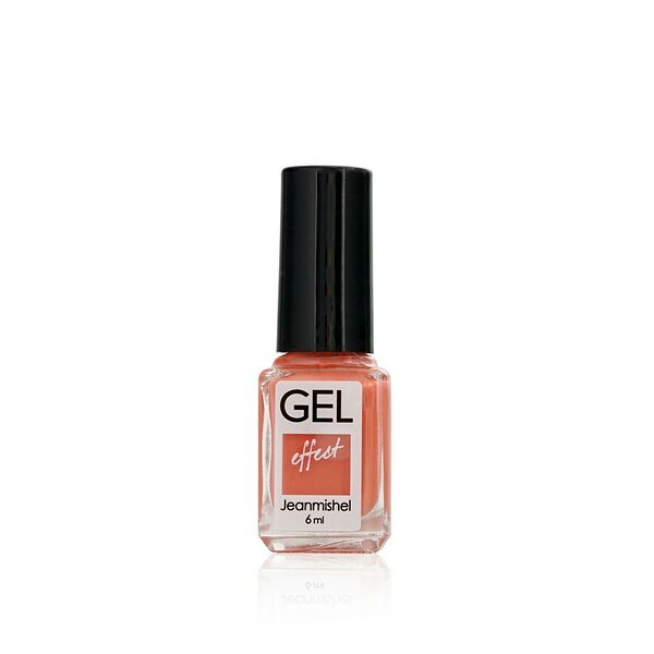 Лак для ногтей Jeanmishel GEL effect 350 Оранжево-персиковый 6мл