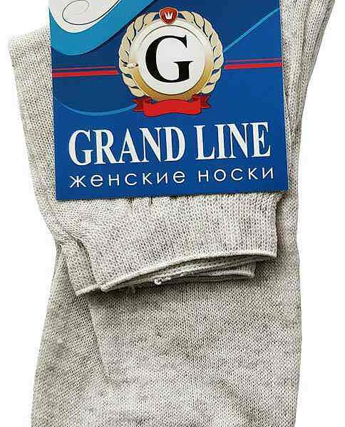 Носки женские Grand Line цвет: бежевый, размер 23 (35-37)