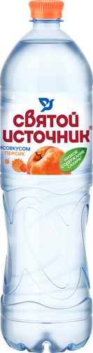 

Вода Святой Источник персик негазированная 1.5 л