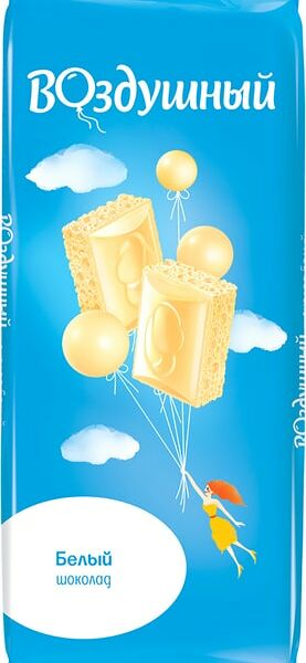Шоколад Воздушный Белый 85г