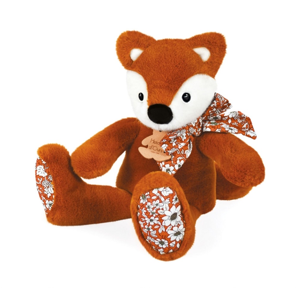 

Игрушка мягкая «Лис рыжий» в подарочной коробке, Histoire D'ours, 25 см, Франция