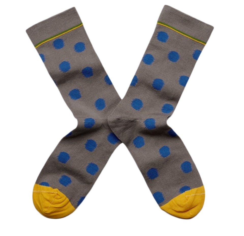 

Носки унисекс Polka Dot Pepper, высокие, Bonne Maison, размер 41/43, Португалия