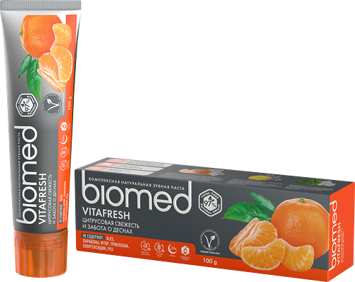 Зубная паста комплексная Biomed Vitafresh забота о деснах