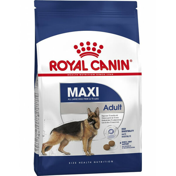 Royal Canin Maxi Adult для собак крупных размеров (вес собаки от 25 до 45 кг) в возрасте c 15 месяцев до 5 лет 3 кг