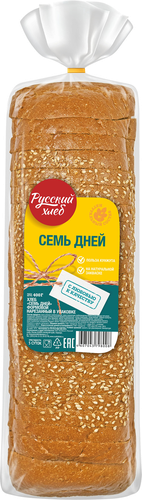 

Хлеб Русский хлеб Семь дней в нарезке 400 г