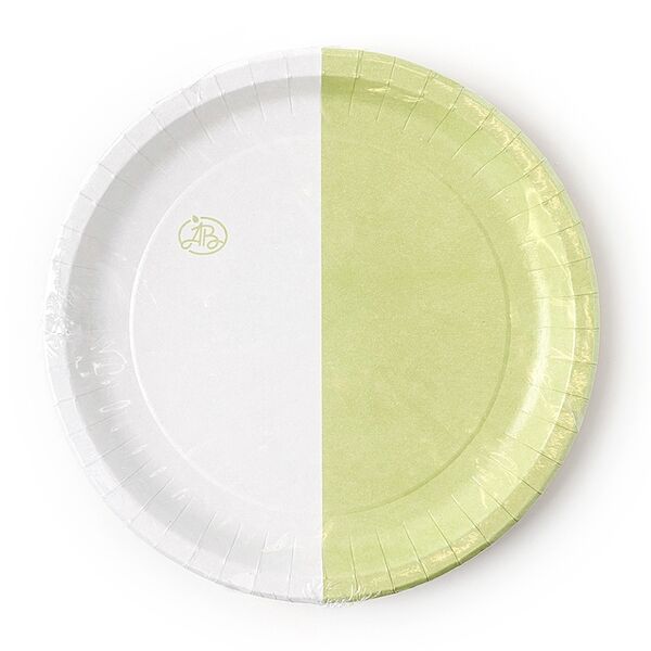 Тарелки одноразовые Просто Азбука 24 см, 10шт., Россия