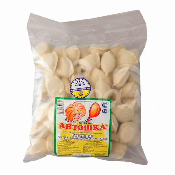 Вареники Антошка 800гр  с Сырым картофелем и салом