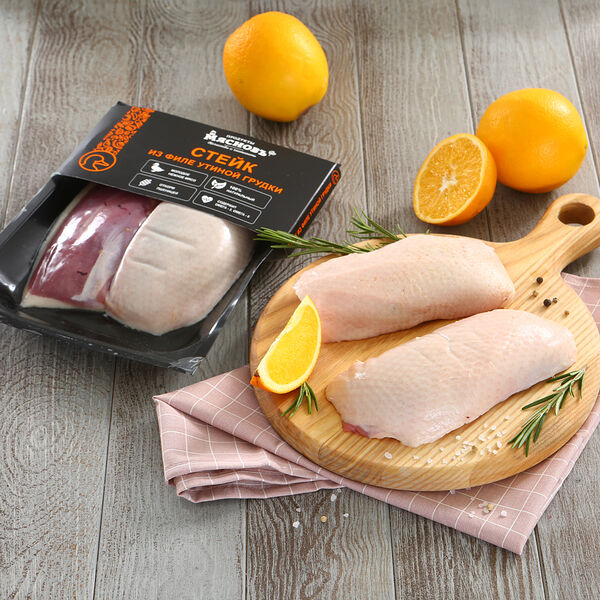 Стейк из филе утиной грудки МясновЪ от КуулКлевер 2 шт/уп