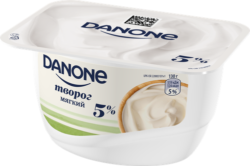 

Творог Danone мягкий 5% 130 г
