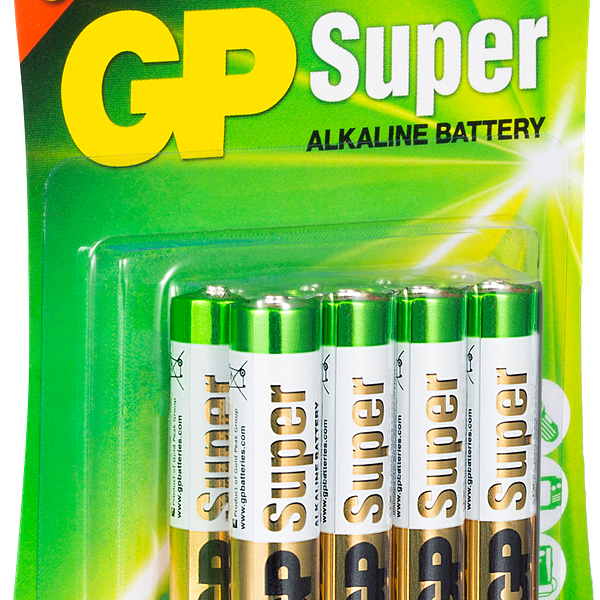 Батарейки Gp Super ААА 6+2шт