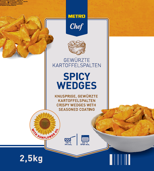 Картофельные дольки Metro Chef со специями