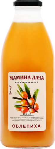 

Нектар Мамина дача облепиха с мякотью 750 мл