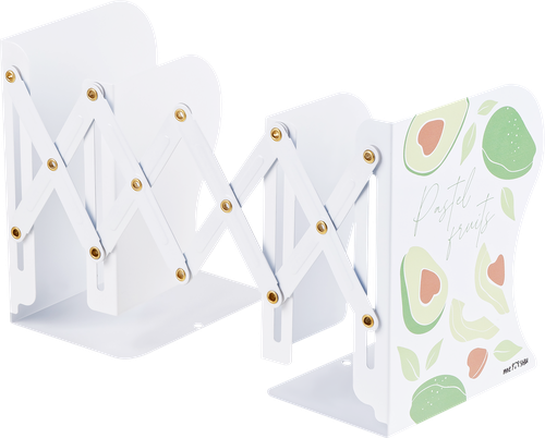 

Подставка для книг Meshu Avocado 3 отделения, раздвижная, Арт. MS_45146