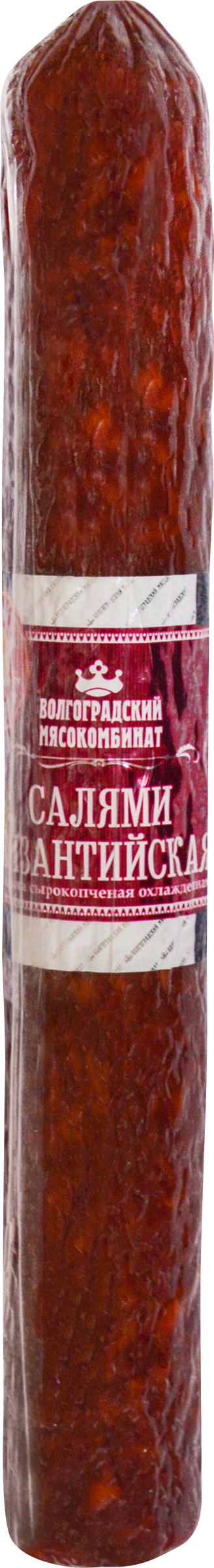 

Колбаса сырокопченая МК ВОЛГОГРАДСКИЙ Салями Царская, 200г