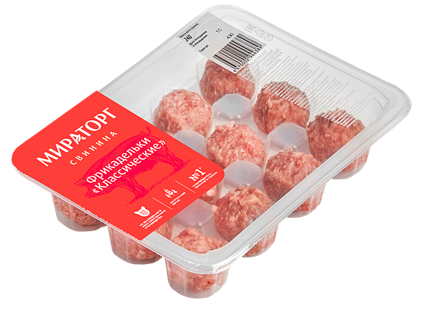 

Фрикадельки Мираторг Классические охлажденные 360 г