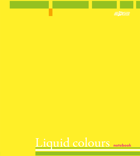 Тетрадь общая ART MASTER 96 листов, в клетку, 17х20,5см