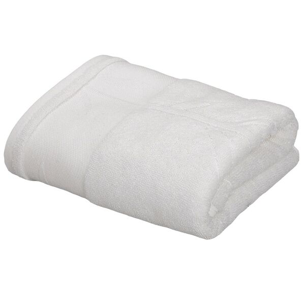 Полотенце махровое ДМ-Текстиль Olive, хлопок, белый, 50х90 см