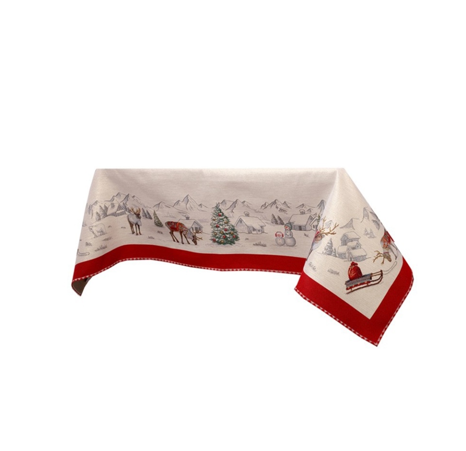 

Скатерть гобеленовая VINGI RICAMI ЧЕРВИНИЯ-НГ-В 140х180 см, Италия