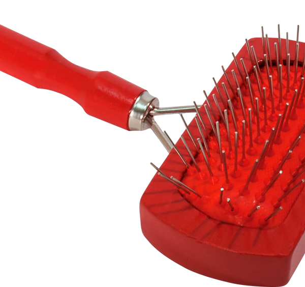 Пуходерка для животных TRIOL c деревянной ручкой 170x100мм