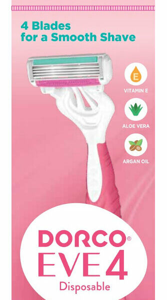 DORCO Станок для бритья Dorco Eve 4 одноразовый жен.