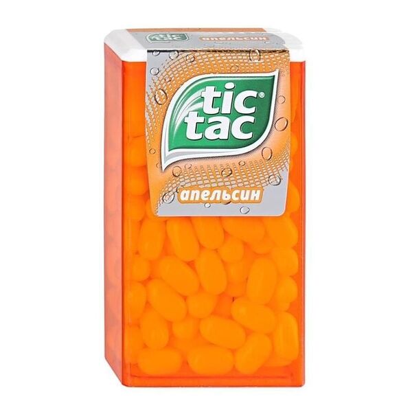 Драже Tic Tac со вкусом апельсина, 49г