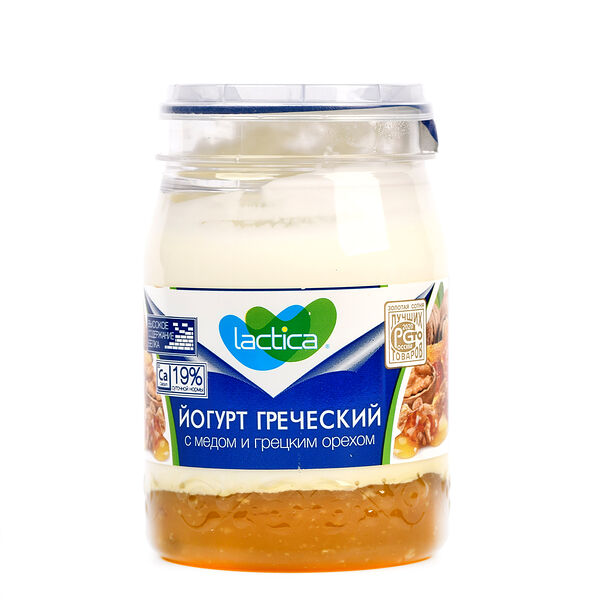 Йогурт греч, с медом и орехом 3%