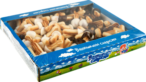 

Печенье Ванюшкины сладости Опята в белой и темной глазури 300 г