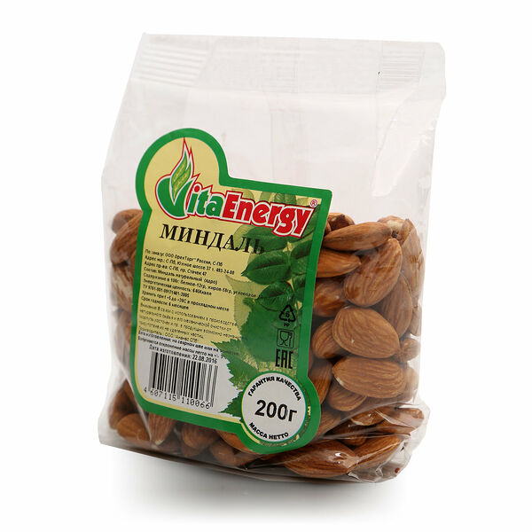 Миндаль ТМ VitaEnergy (ВитаЭнерджи)